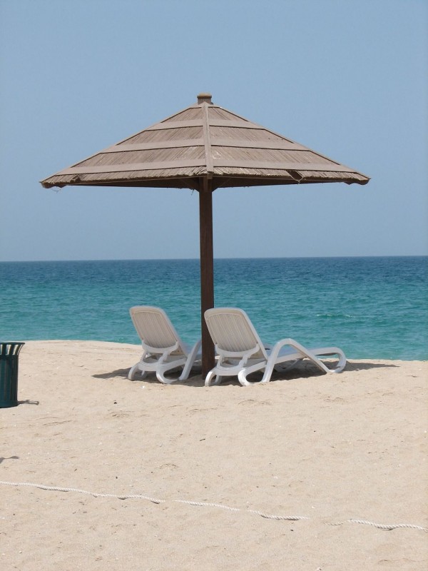 Am Strand im Oman