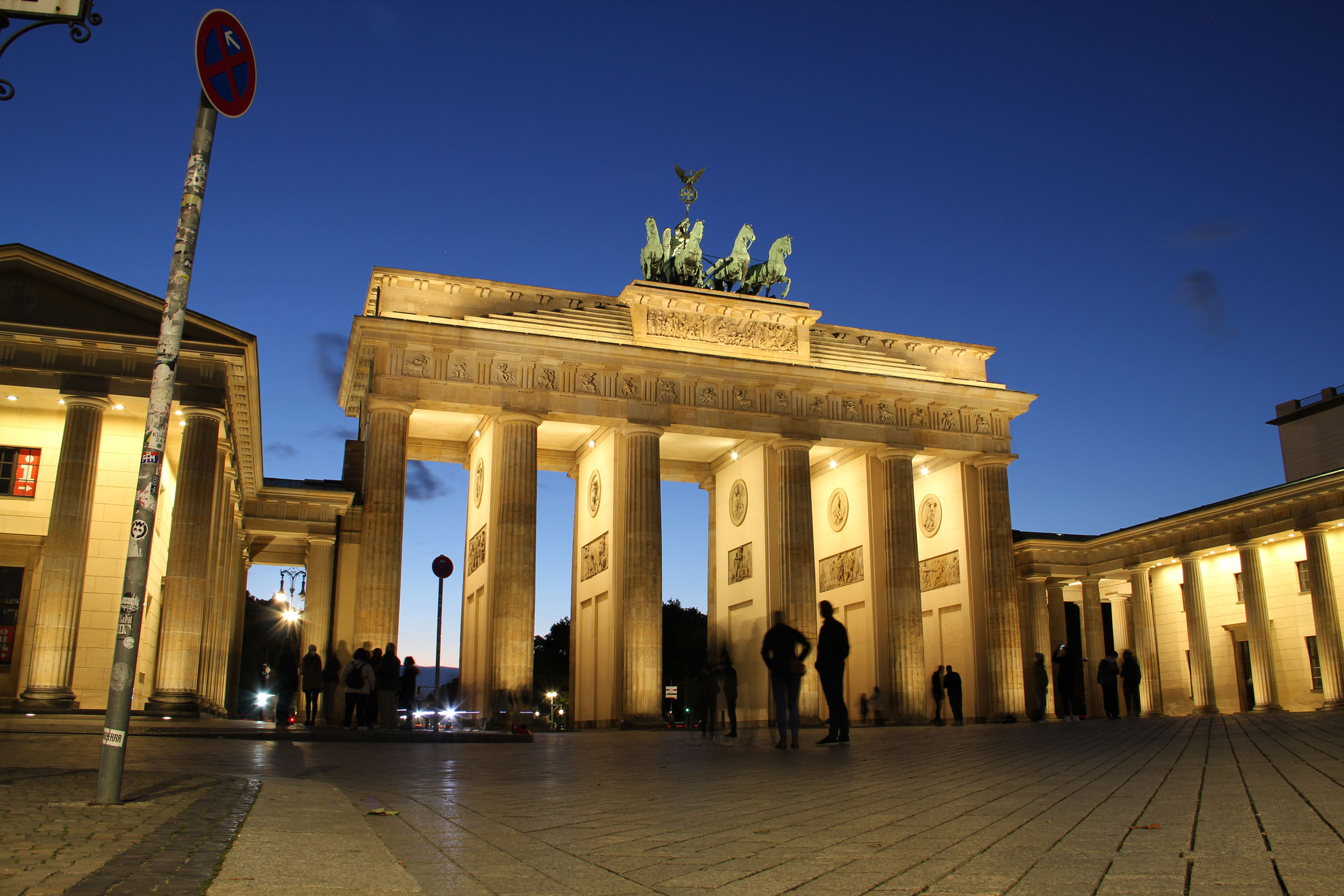 Berlin Brandenburger Tor Nacht