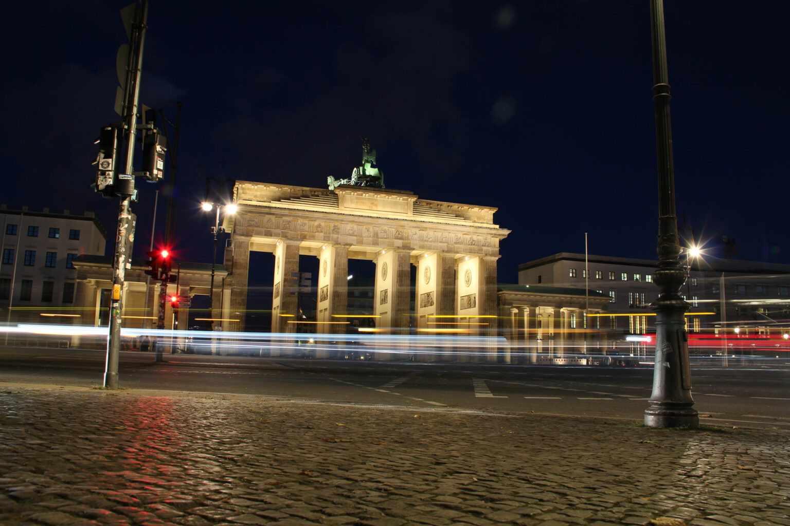 Berlin Brandenburger Tor Nachtfotografie